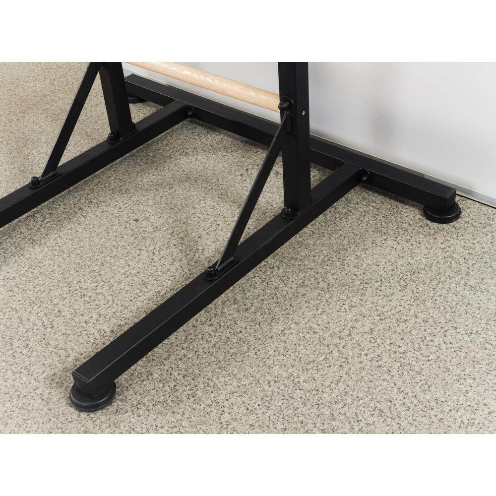 Шведская стенка усиленная передвижная до 130 кг с деревянными перекладинами из экологически ясеня и липы Каменское - изображение 7