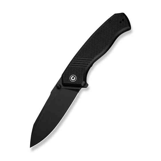 Ніж складаний туристичний Civivi Placoid, (9.3 см) 14C28N / G10 чорний Київ