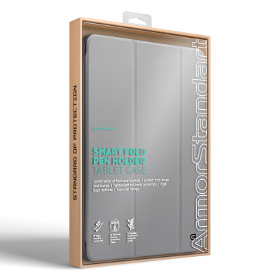 Чохол до планшета Armorstandart Smart Fold Pen Apple iPad Air 11 (2024) Light Grey (ARM78123) Вінниця - фото 8
