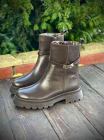 Черевики жіночі M.KRAFT 6136 коричневі (зима, шкіра натуральна) (6154) 38 Коломия