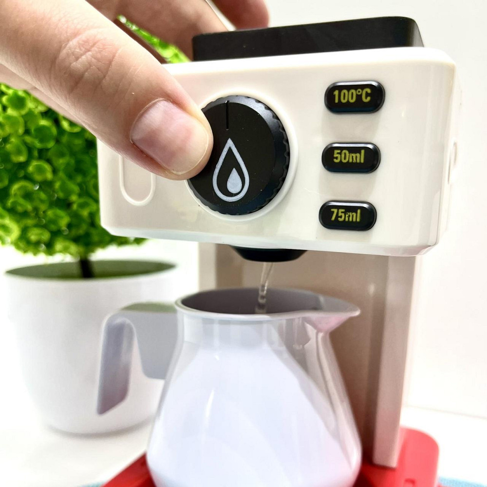 Ігровий набір магазин Кав'ярня звукові ефекти 41 деталь продукти термінал Чорно-червоний (668-142-143) Чернигов - изображение 8