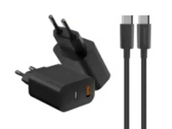 Зарядний пристрій 220В 5В/9В/12В 20Вт QC3.0 USBx1 Type-Cx1 з кабелем Type-C - Type-C WUW-T72C Київ