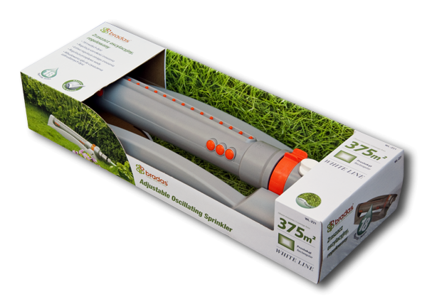 Зрошувач осцилюючий регульований шириною поливу 375м² BRADAS Польща Київ - фото 3