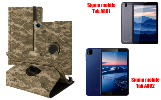Чохол Spinner360 для планшета Sigma mobile Tab A102, A103, A104, колір Xaki Київ
