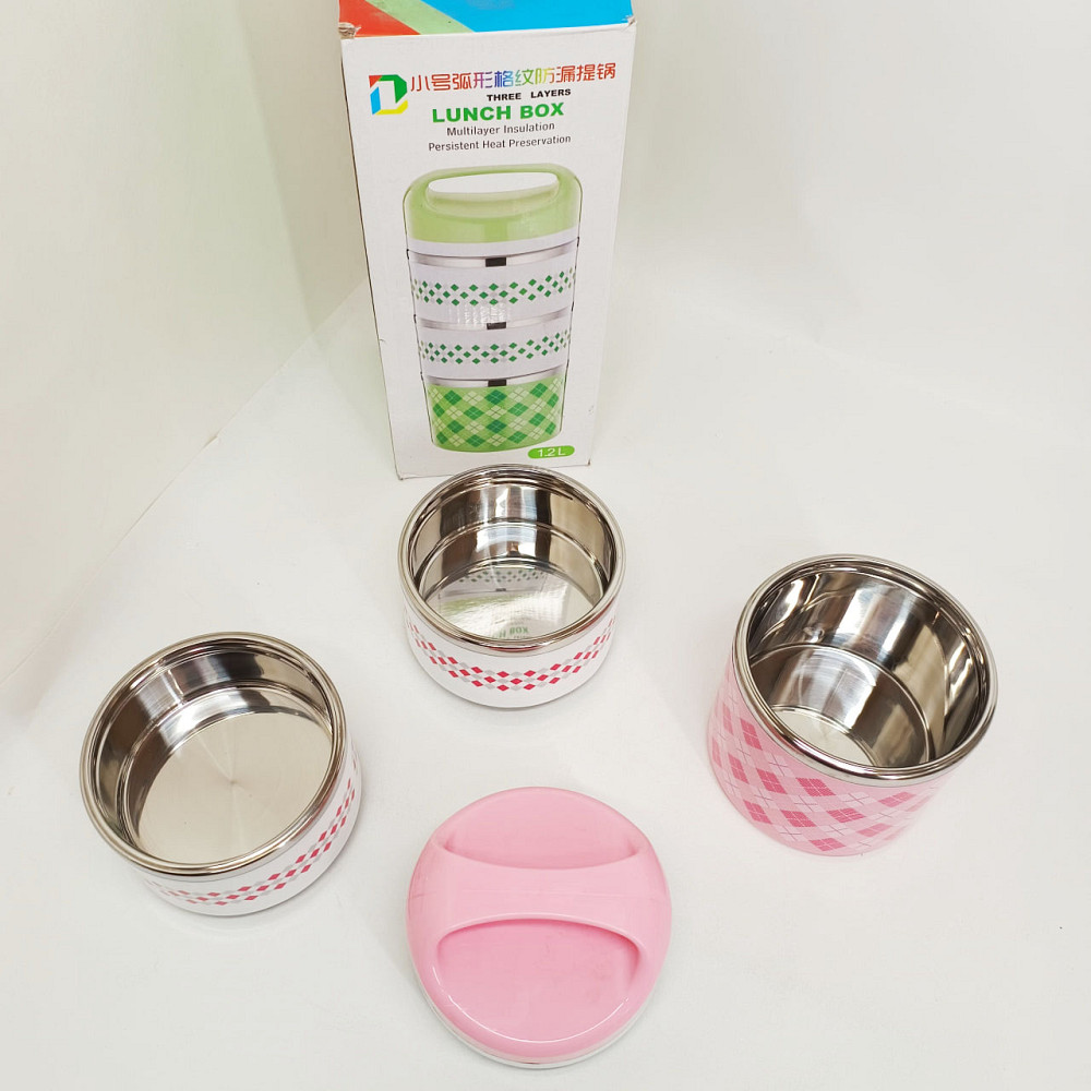 Термобокс для харчових продуктів UNIQUE, Ланч-бокс для їжі Термос їжі на роботу ZX-72 Львів - фото 4