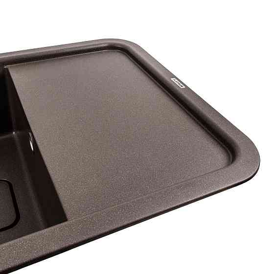 PLATINUM Гранітна мийка для кухні Platinum 7850 CUBE матова Темна скеля Київ