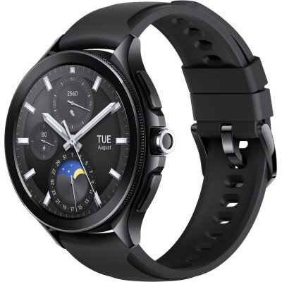 Смарт-годинник Xiaomi Watch 2 Pro Bluetooth Black Case with Black Fluororubber Str (1006732) Вінниця - фото 1