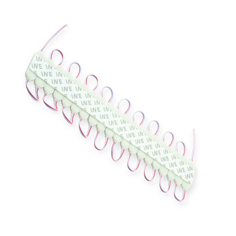 Модуль світлодіодний 12V Білий 3 SMD 2835 0, 6W 3D Лінза (20шт) Мукачево - фото 2