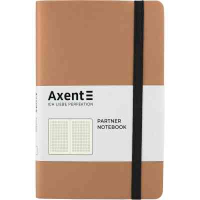 Блокнот Axent Partner Soft, 125х195, 96арк, кліт, золотий (8206-35-A) Вінниця