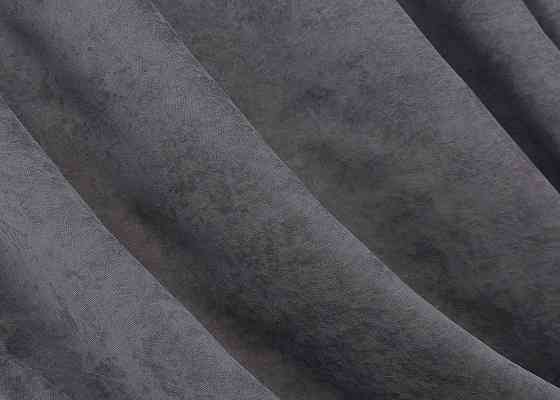 Комплект готових штор VR-Textil Мікровелюр Petek YL № 1706ш Графітовий 150х295 см 2 шт (33-0603) Київ