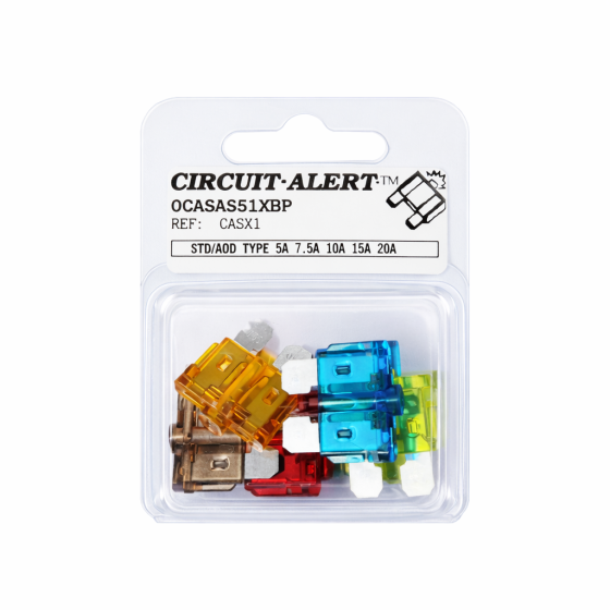 Комплект автомобильных предохранителей эвро LittelFuse с индикатором 0CASASS1XBP Харьков