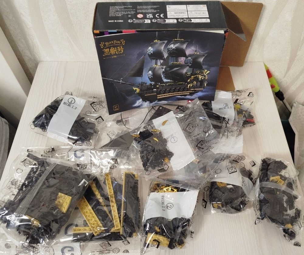 Конструктор корабель Чорна Перлина (+1000деталей) Харьков - изображение 2