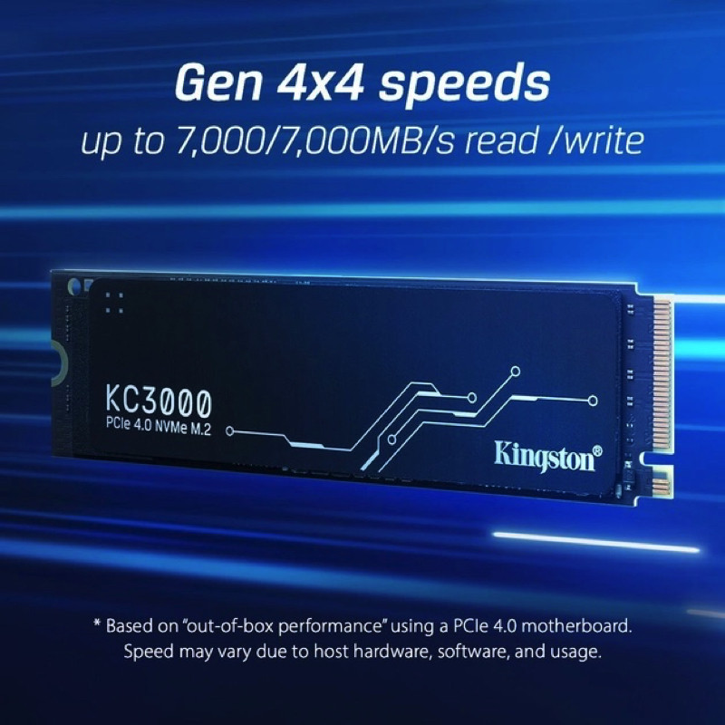 Накопитель SSD M.2 Kingston KC3000 2048GB NVMe 2280 PCIe 4.0 x4 3D NAND TLC Киев - изображение 12
