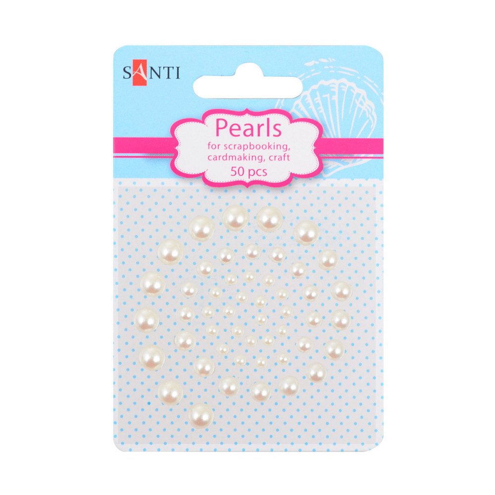 Перлини для декору самоклеючі 