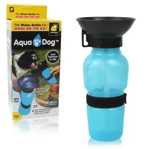 Дорожная бутылка, поилка для собак Aqua Dog 550 мл Коломыя - изображение 3