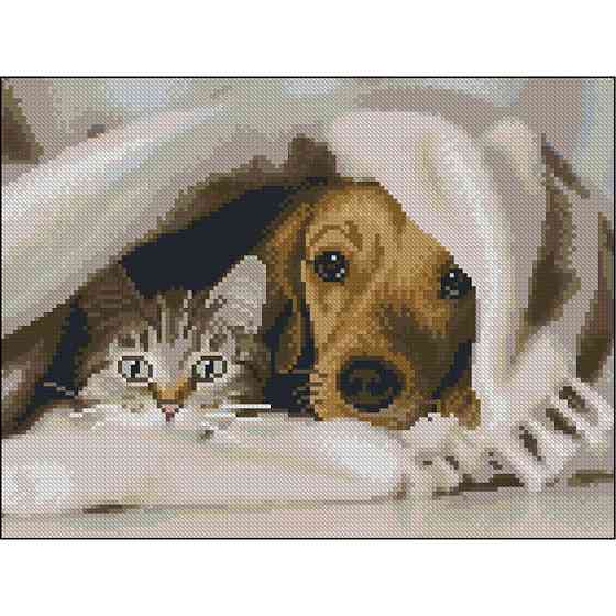 Алмазна мозаїка "Відпочинок" ZAV3040-24 без підрамника 30х40 см Вінниця