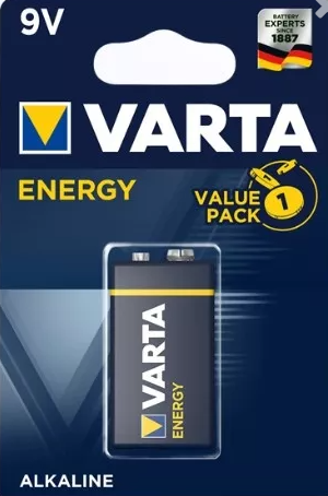 Батарейка Varta Energy Крона 6F22 / 9V / Alkaline Днепр - изображение 2