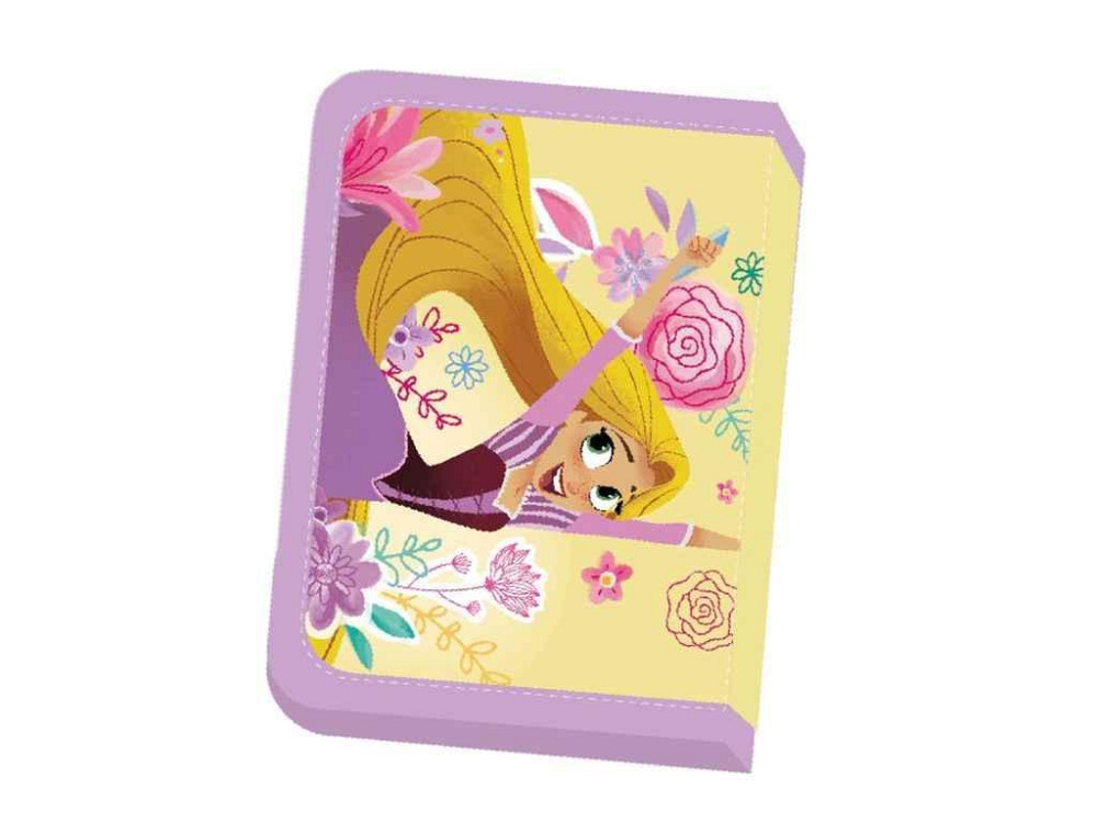Пенал 2 відвороти Disney TANGLED 21*13,5*4см Hipe 931112 ТМ LEADER Київ - фото 1