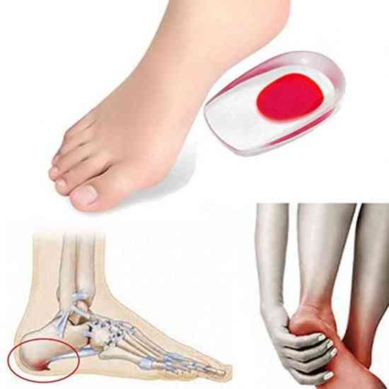 Силиконовая стелька под пятку (Красный) Винница