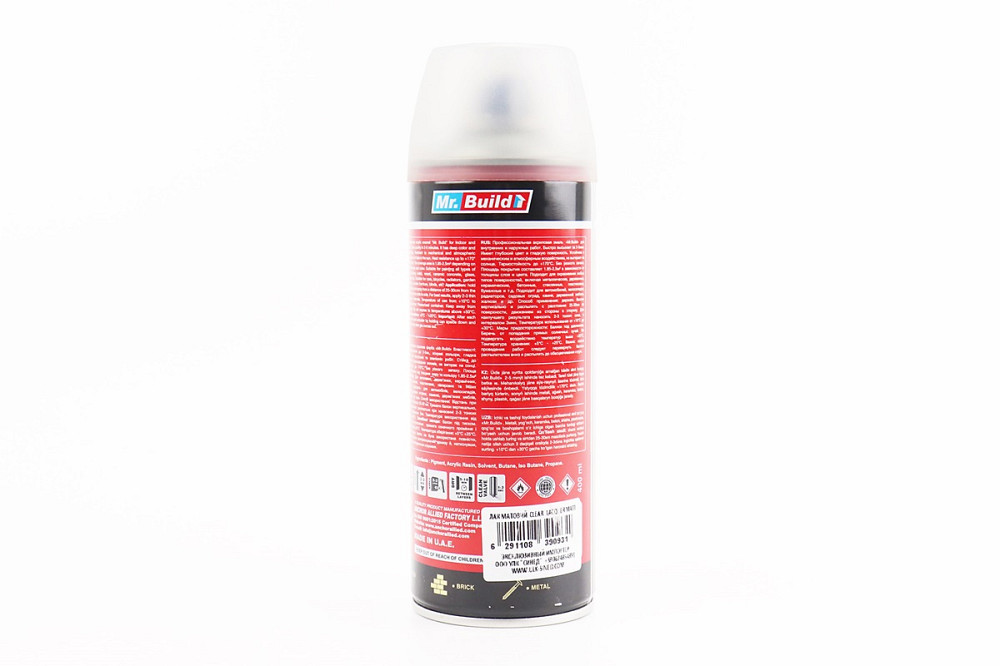 Лак матовий №18/1, Аерозоль 400ml Киев - изображение 2