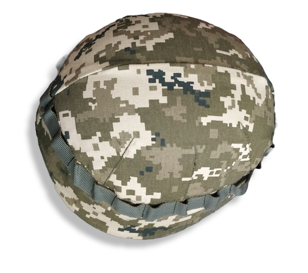 Кавер чохол для каски шолома піксель ЗСУ на затягуванні маскувальний чохол на шолом для військових п Одеса - фото 3