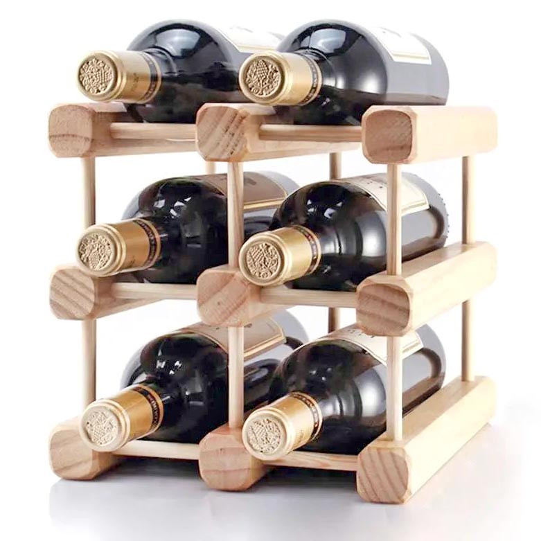 Настольная винная полка 
