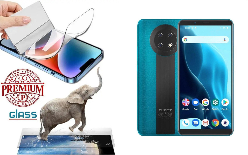 Полиуретановая пленка Cubot Note 9, Premium, толщина 0,2 мм Киев - изображение 1