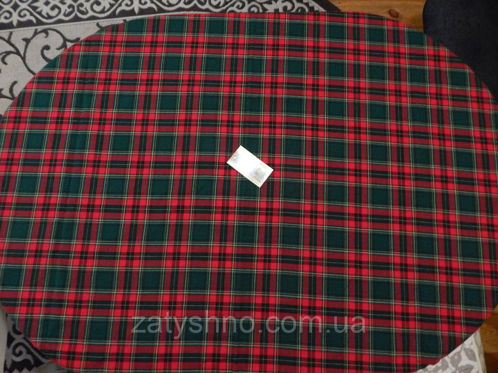 Новорічна вишита скатертина (машинна вишивка) Киев - изображение 3