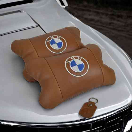 Утримуюча подушка для шиї в автомобілі BMW, Подушка для підтримки голови, Авто подушки JY-650 в машину Київ