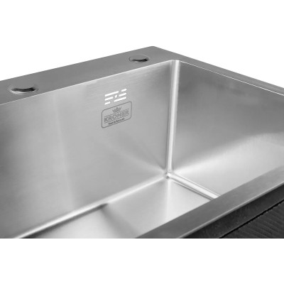 Мийка кухонна Kroner Geburstet-5843HM (CV022801) Вінниця - фото 10