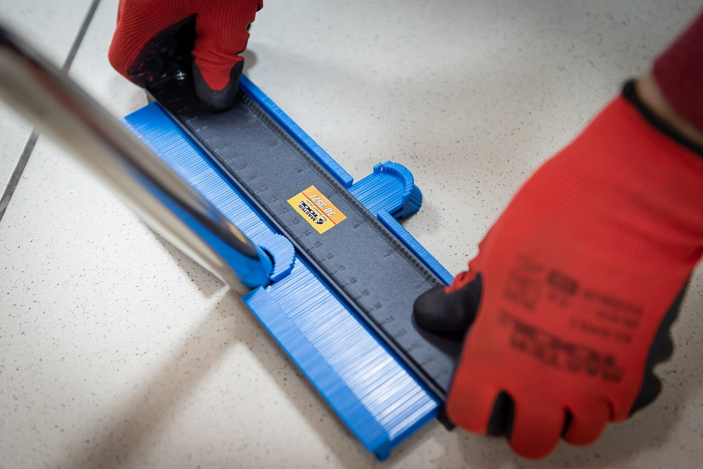 MASTERTOOL Шаблометр контурний MASTERTOOL 276х100х21 мм 30-3527 Коломия - фото 7