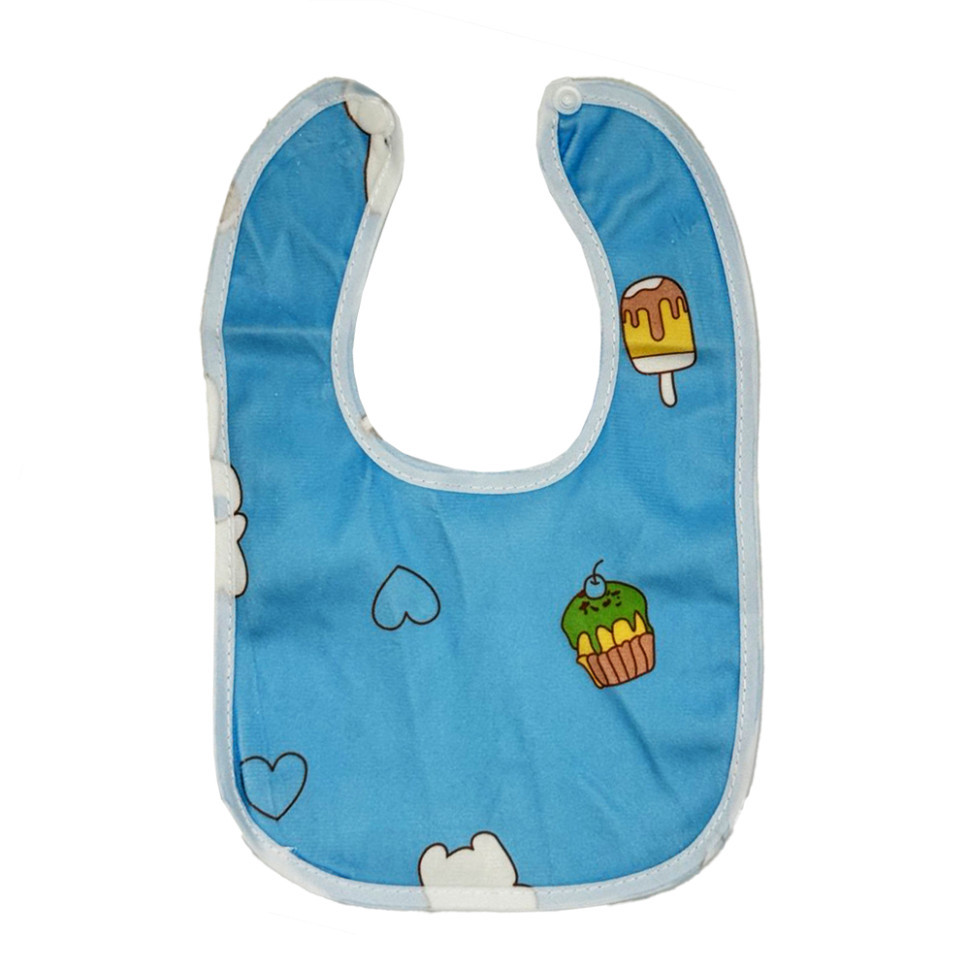 Дитячий тканинний слинявчик MGZ-0600-9 на кнопці Вінниця - фото 1