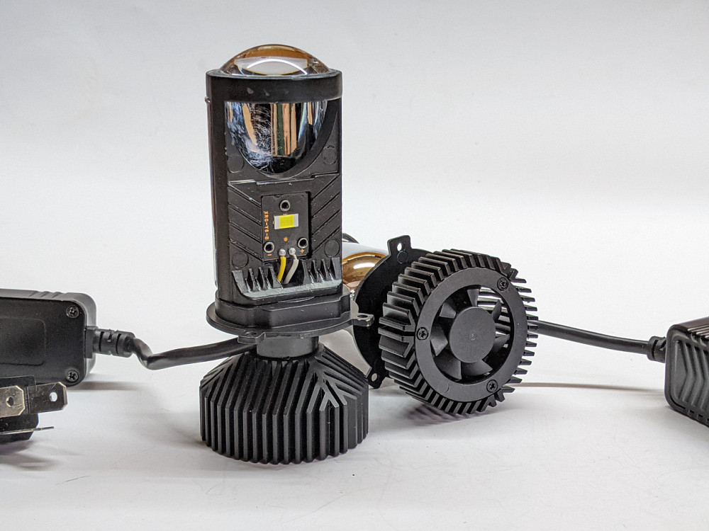 BI-LED лінзи H4 40W 12-24V 5000K 8000 Lm. Авто лінзи (Діоди LG Korean) Харків - фото 9