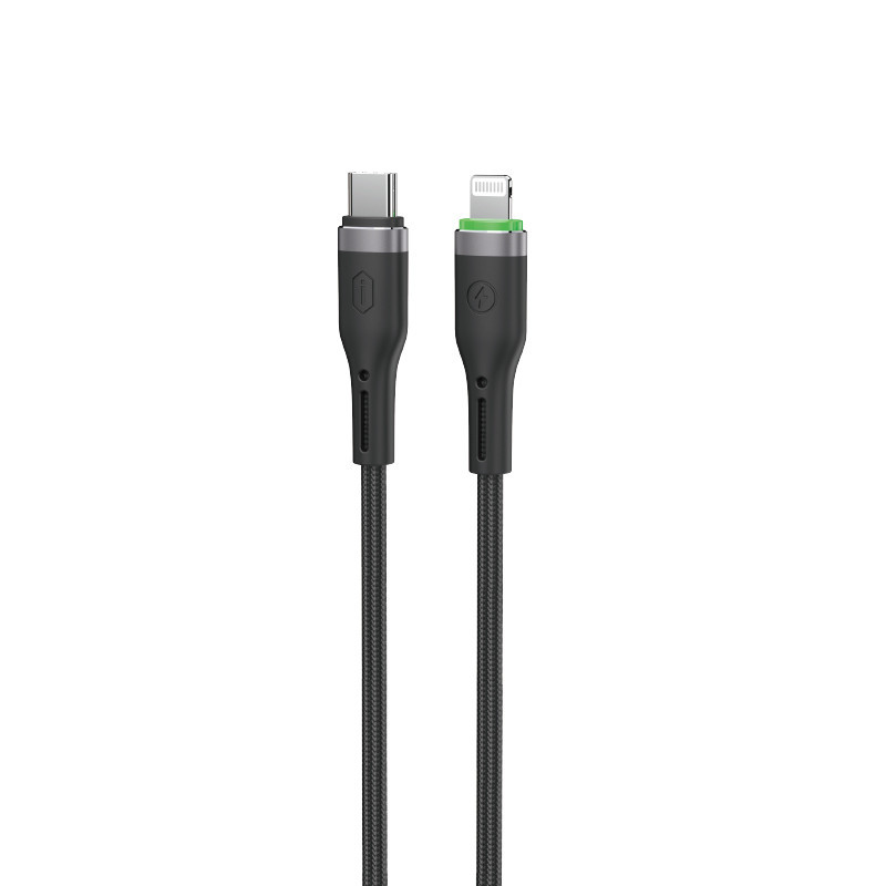 Кабель WIWU 27W OringLink Series Nylon Braided Cable Wi-C070 C-L 1M Одеса - фото 3