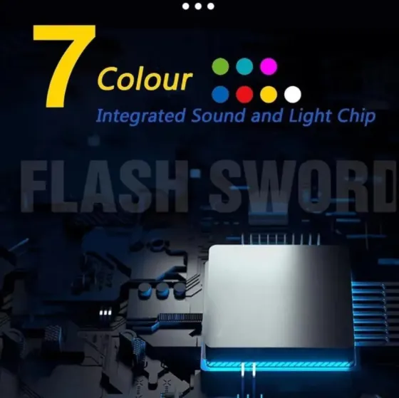 Световой меч-спинер/ Реалистичная световая сабля с RGB подсветкой Коломыя