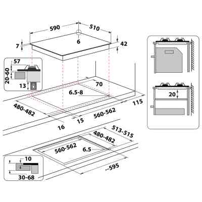 Варочна поверхня Whirlpool GOFL629NB Вінниця