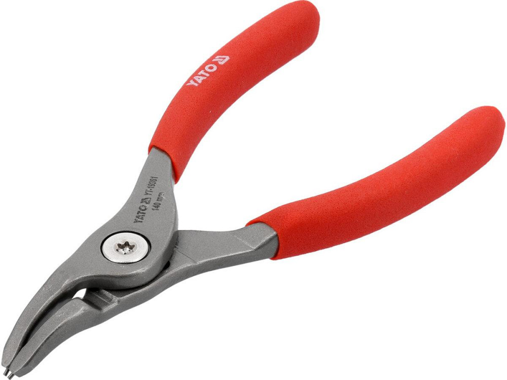 Щипці SEGERA для стопорних кілець YATO гнуті під 45° розтискні, l= 140 мм, розвід- 3-10 мм [6/48] Одеса - фото 1