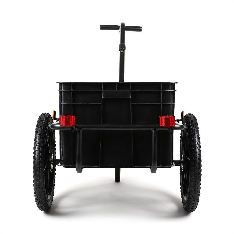 Big Black Mike Bicycle Trailer Load High Drawbar 70L Black Black (Германия, читать описание) Ровно - изображение 3