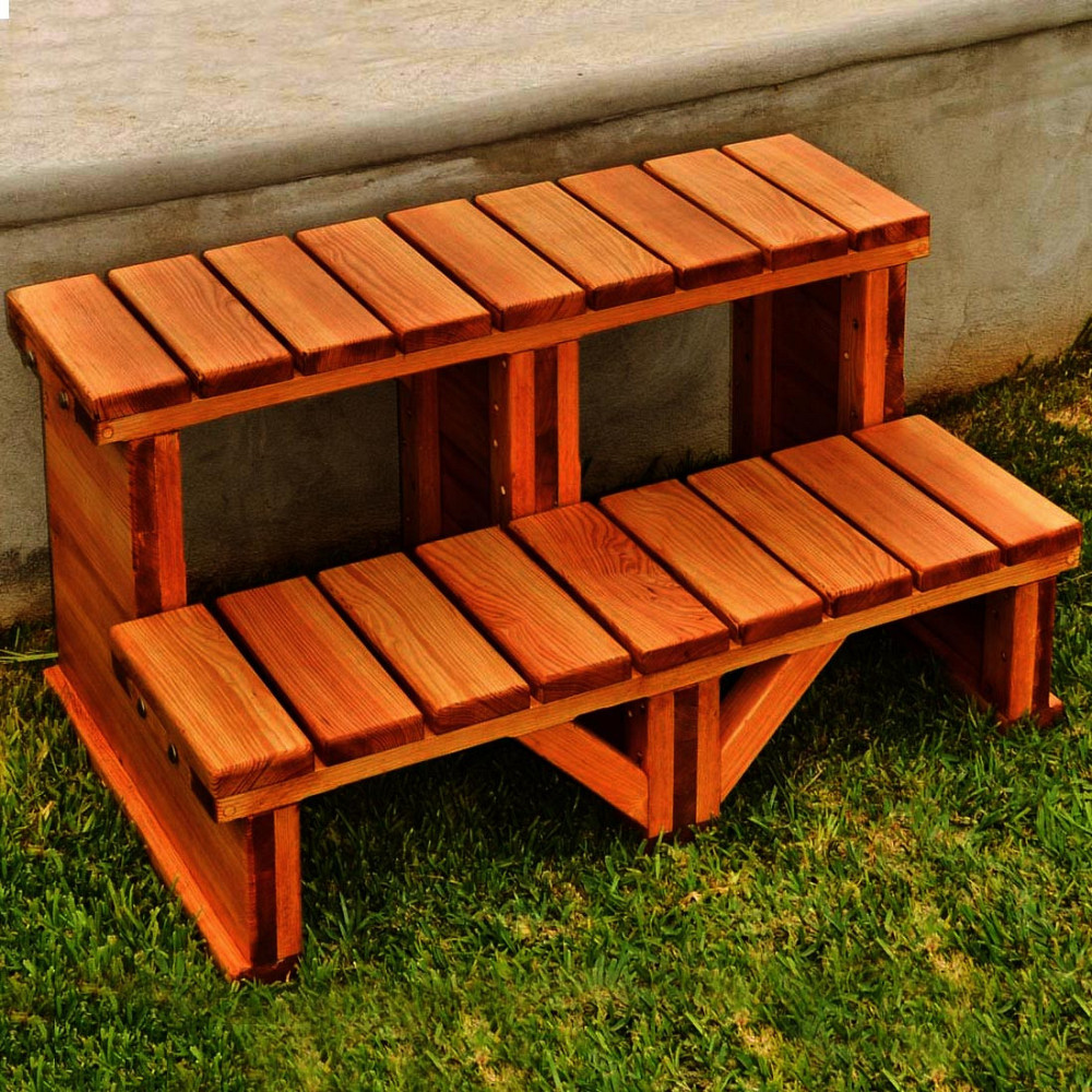 Лавка-сходинка "Сакраменто" охра Миколаїв - фото 1