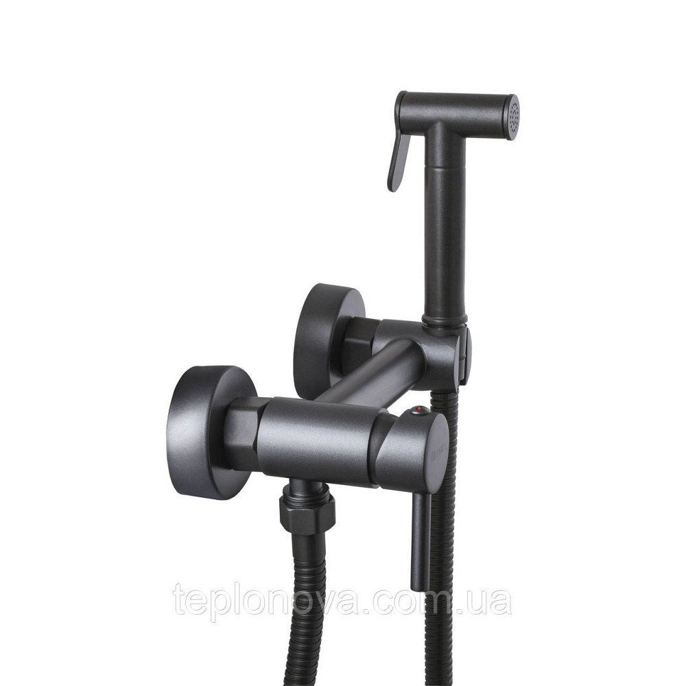 Змішувач гігієнічний Globus Lux GLN-6-Graphit-106MIX Чернівці - фото 2