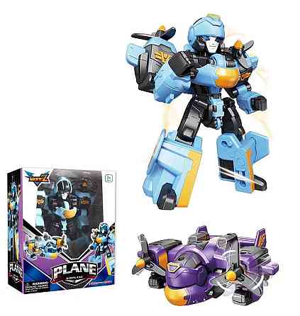 Іграшка DIY Toys Робот-трансформер Літак (CJ-2290466) (6896102) Київ