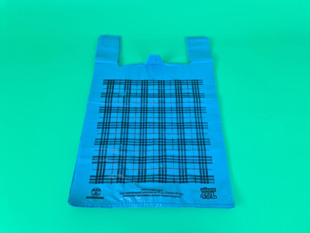 Пакет 40х60 "Карта" Синя (50 шт.) Харків - фото 1