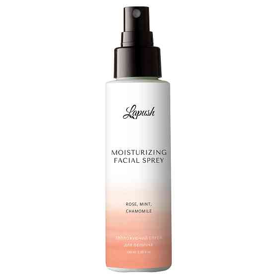 Зволожуючий спрей для обличчя Rose, Mint & Chamomile Lapush 100 мл Київ