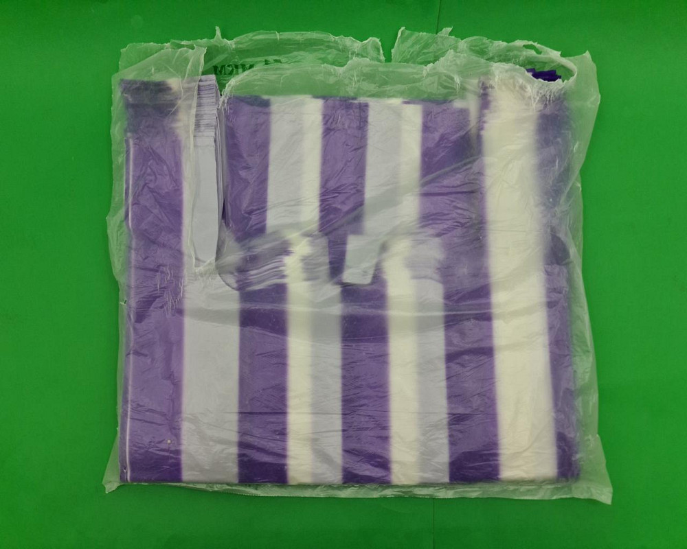 Пакет майка полиэтиленовая 50мкм Полоса (43х75) №4 (100 шт) Харьков - изображение 3