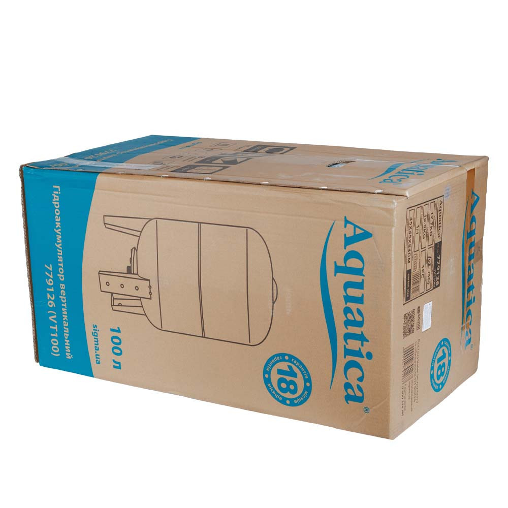 Гидроаккумулятор вертикальный 100л AQUATICA (779126) Ровно - изображение 6