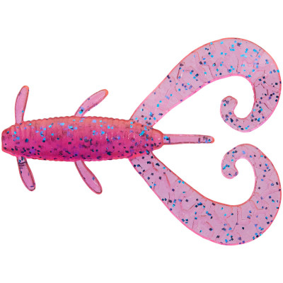 Силикон рыболовный Reins G-Tail Twin 2" 443 Pink Sardine (10 шт/уп.) (1552.10.11) Винница - изображение 1