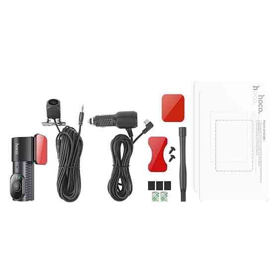 Відеореєстратор HOCO DV8 2K display hidden driving recorder Black 6942007623384 Одеса