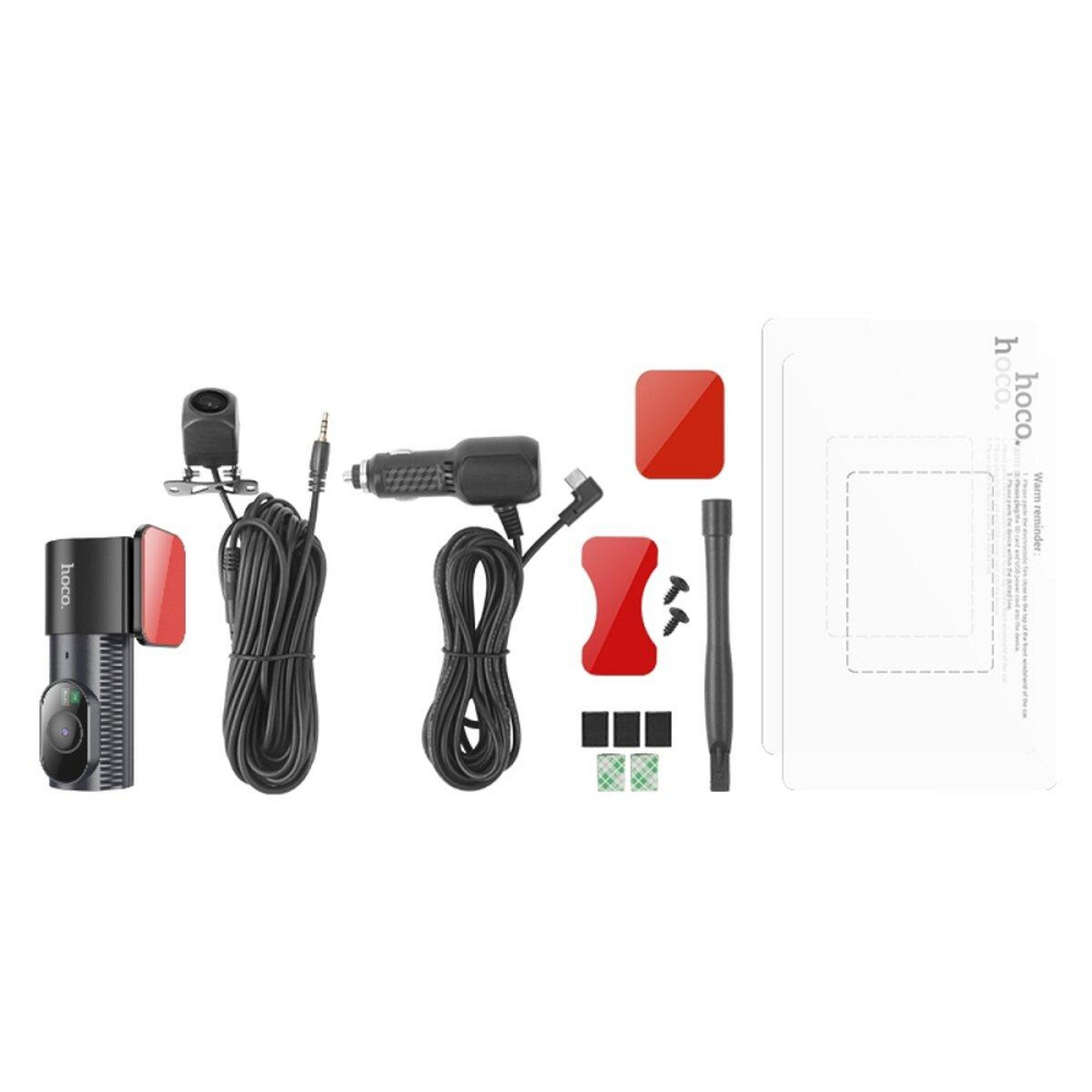 Відеореєстратор HOCO DV8 2K display hidden driving recorder Black 6942007623384 Одеса - фото 6