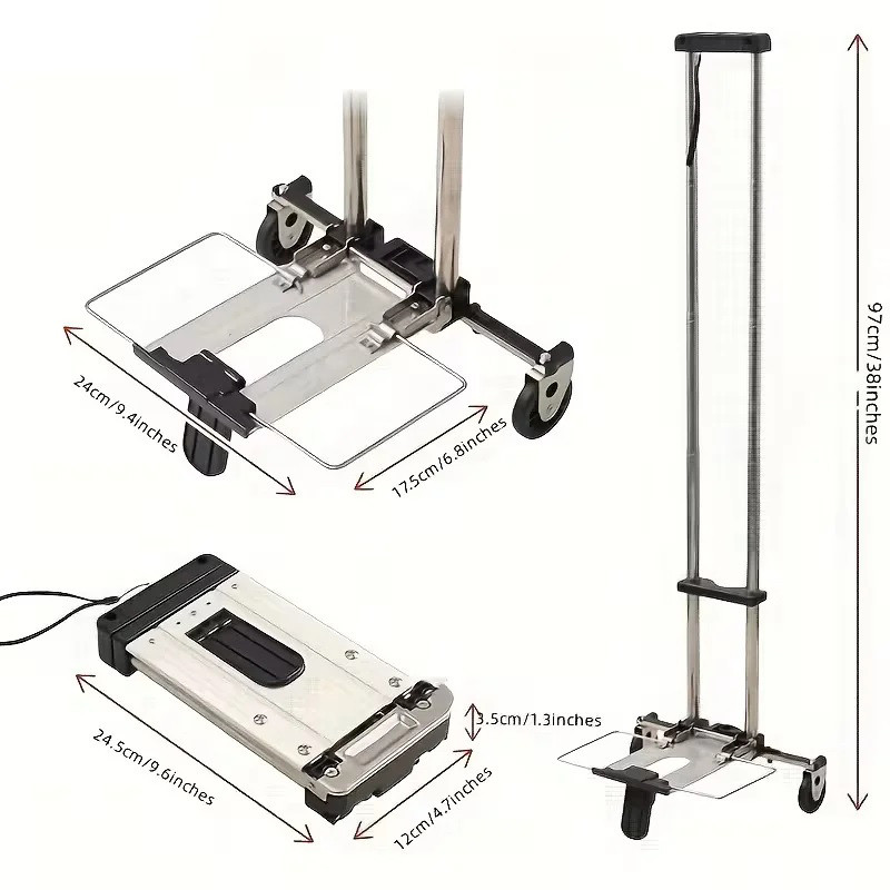 Складная тележка для покупок HX-66 Львов - изображение 1