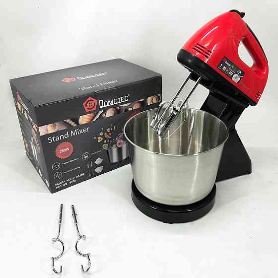 Портативний ручний міксер, Міксер побутовий кухонний, Хороший міксер для тіста віночок для дому LH-63 Львів